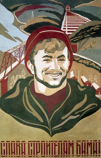 Soviet propaganda poster