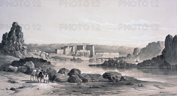 Philae - Looking South'