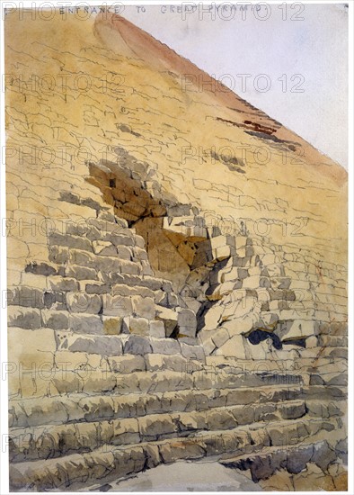 Entrance to the Great Pyramid