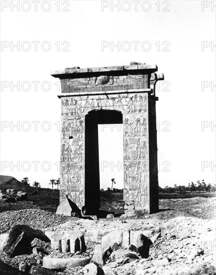 Karnak temple complex at Thebes