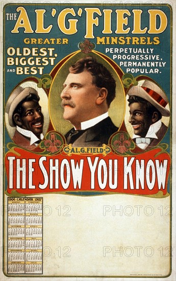 Minstrel show Calendar