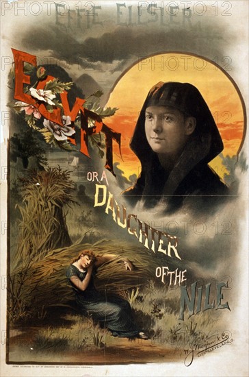 Poster for the play Daughter of the Nile