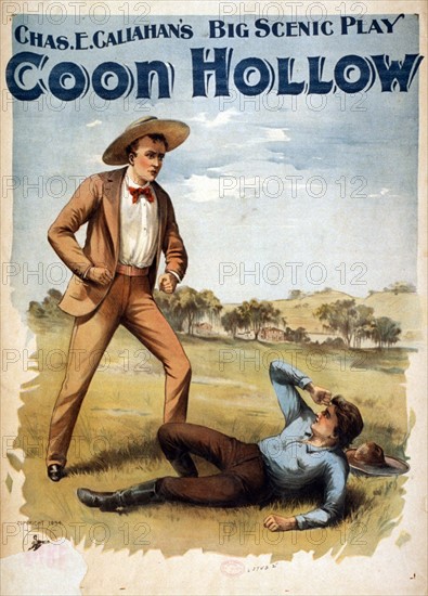 Scene from the play Coon Hollow