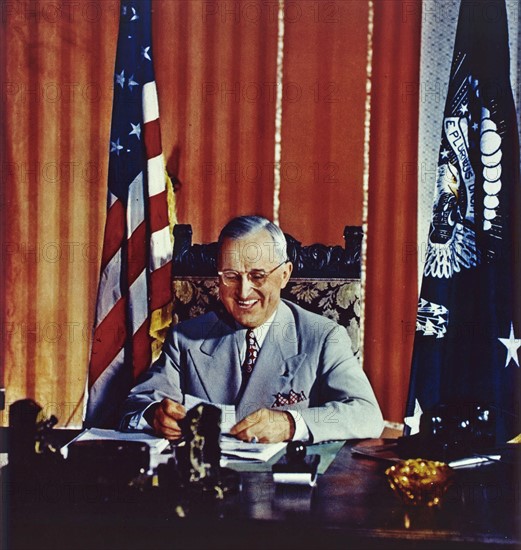 American President Harry S. Truman