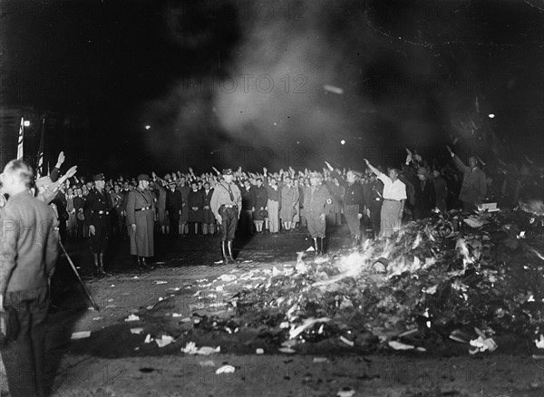 Book burning in the Nazi era