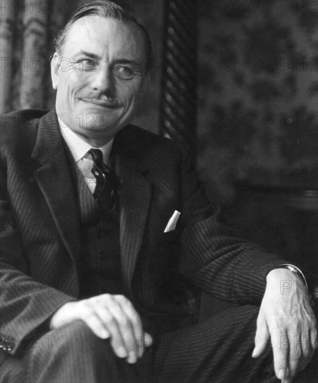 British Conservative politician Enoch Powell