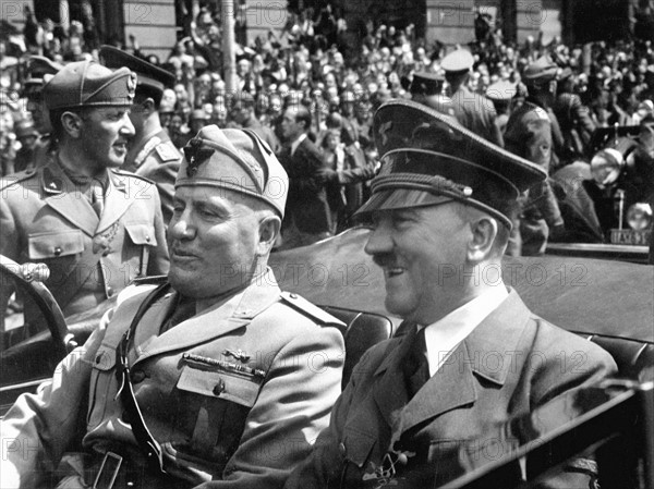 Hitler and Mussolini 1937