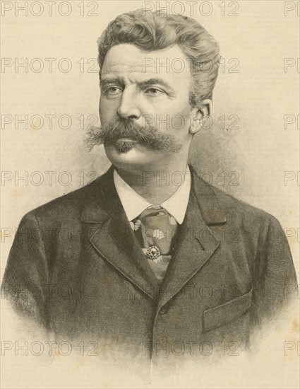 Portrait de Guy de Maupassant