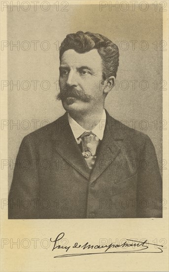 Portrait de Guy de Maupassant