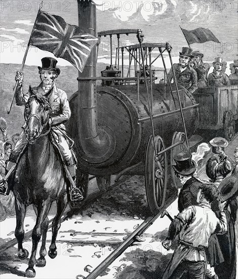 Opening of the Stockton and Darlington Railway, 1825