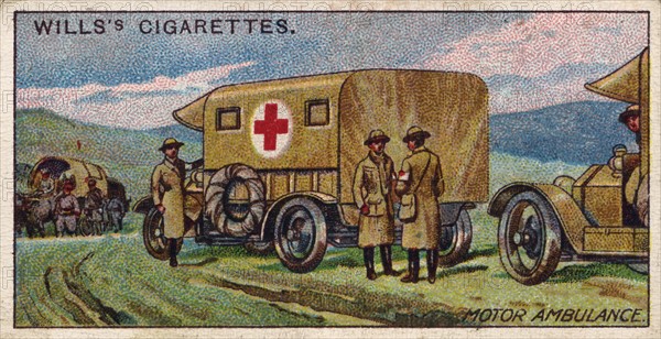 Serbian Motor Ambulance.