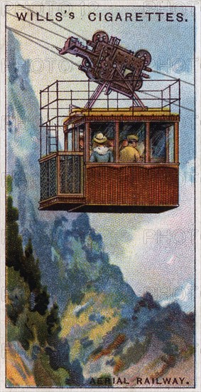 Engineering Wonders, 1927: Wetterhorn Aerial Railway, Switzerland, 1908.