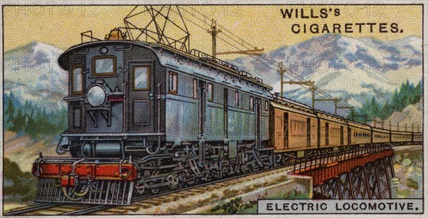 Baldwin-Westinghouse electric locomotive, USA.