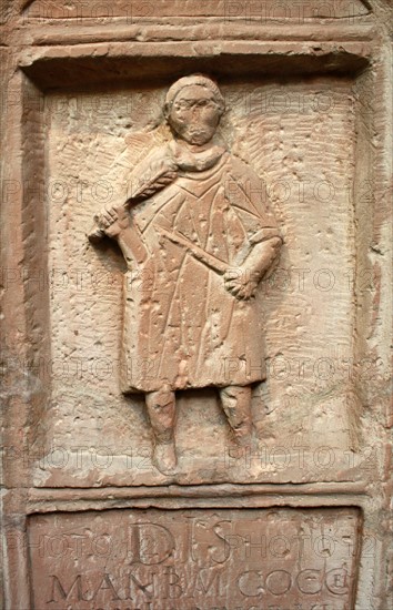 Sandstone tombstone of Marcus Cocceius Nonnus