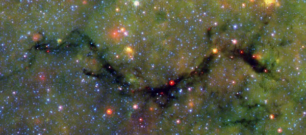 This infrared image showed a 'snake'