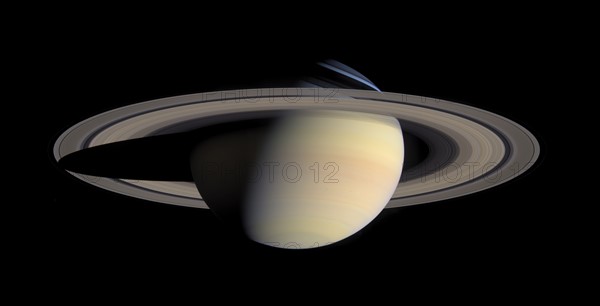 Saturn and its rings Cassini