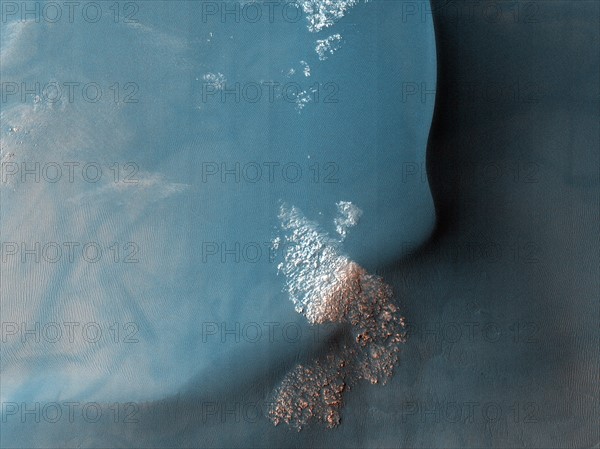 Southern hemisphere crater with gullies
