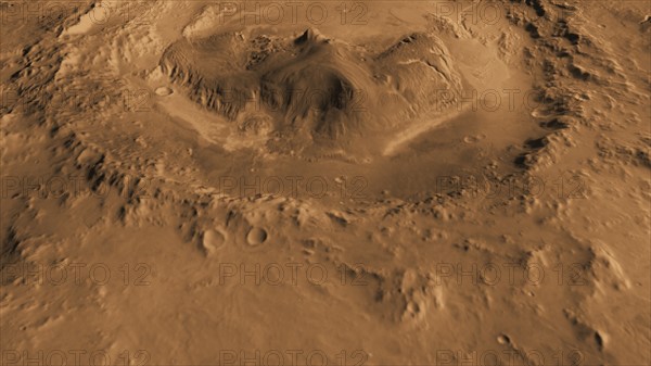 Mars' Gale crater