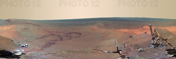 View over Mars