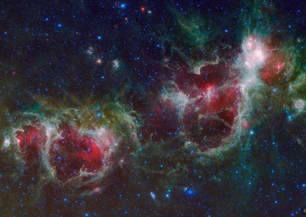 The Heart and Soul nebulae