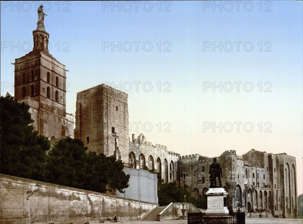 The Pope's Castle (Palais des Papes), Avignon, France