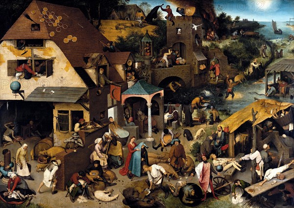 Bruegel the Elder, Netherlandish Proverbs
