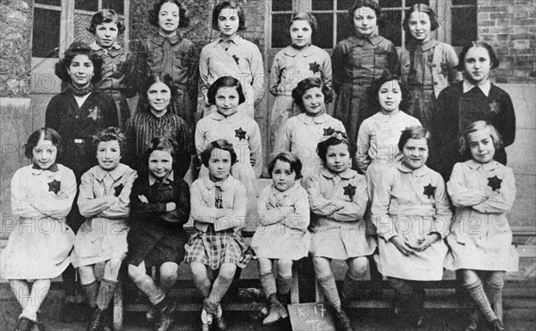 Jewish Girls Sheltered at the Centre de Sainte-Mande.
