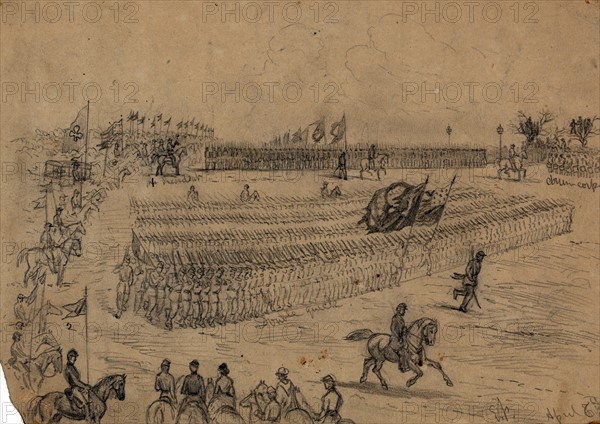 Review of the Army of the Potomac 1836.