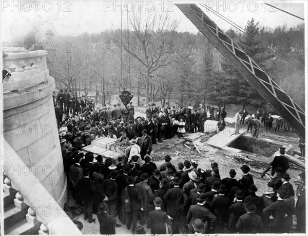 Removal of President Abraham Lincoln's Body 1901.