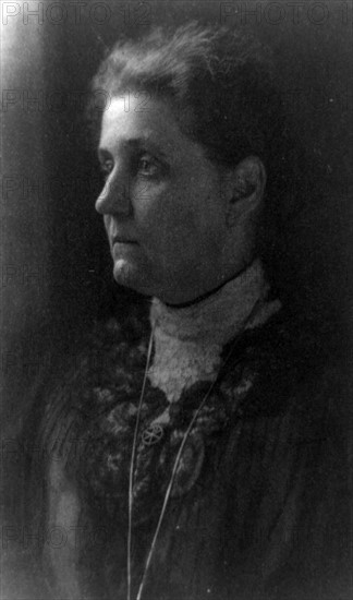 Jane Addams, American social reformer and feminist.