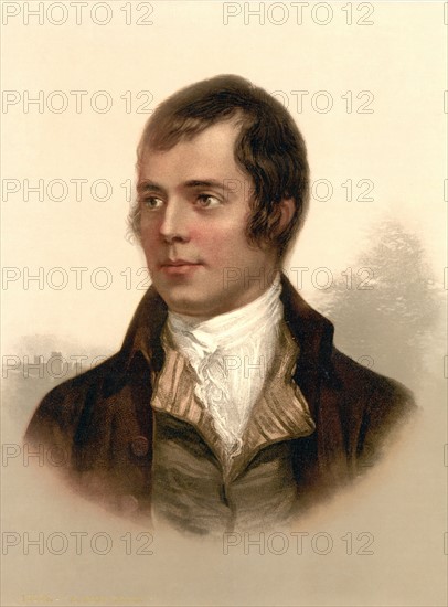 Portrait of Robert Burns