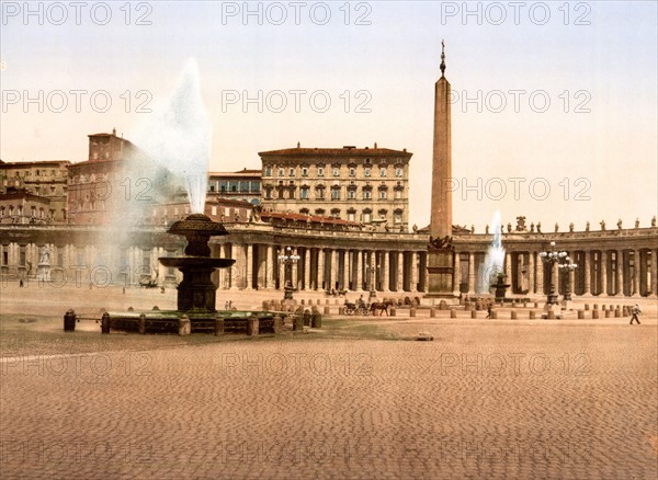 St Peter's square in the Vatican