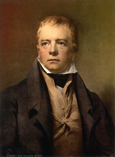 Portrait of Sir Walter Scott