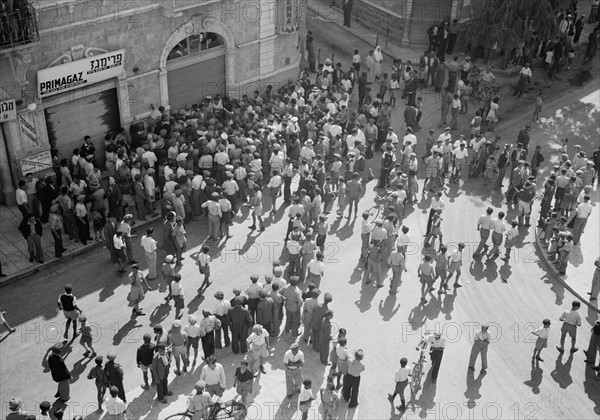 Jewish protest demonstrations against Palestine White Paper, 1939