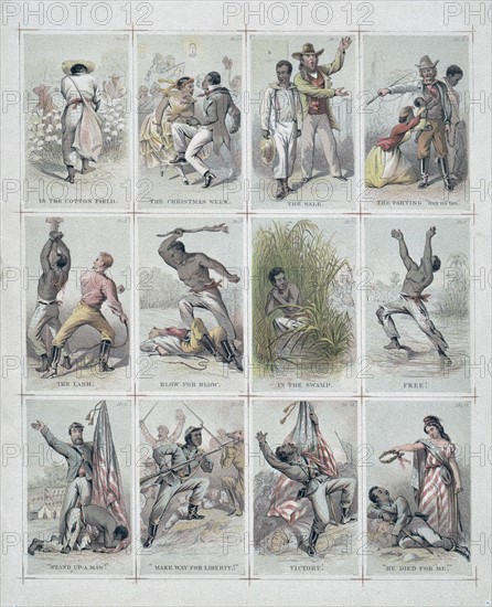 Journey of a slave from the plantation to the battlefield