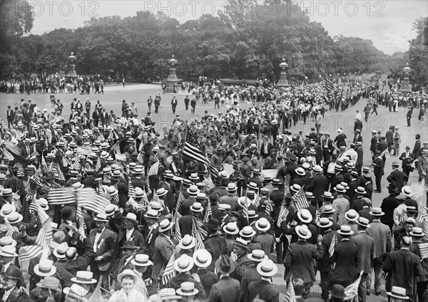 Prohibition demonstration in 1919