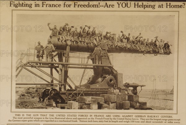 Article for war effort, 1918