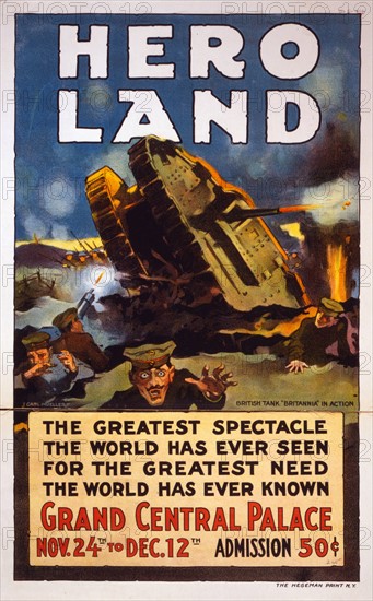 Poster by Carl Mueller, 1917