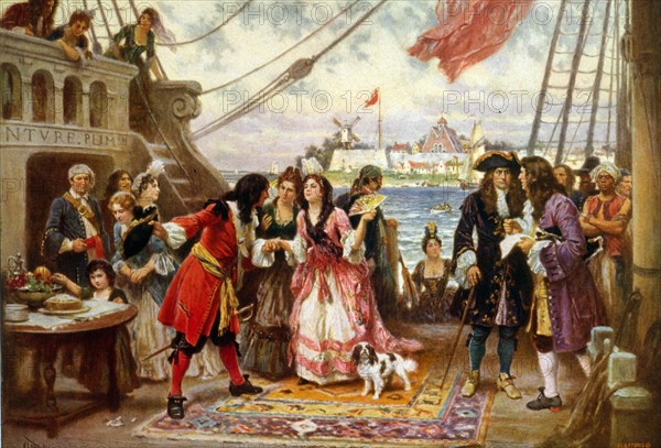 Captain Kidd in New York Harbour