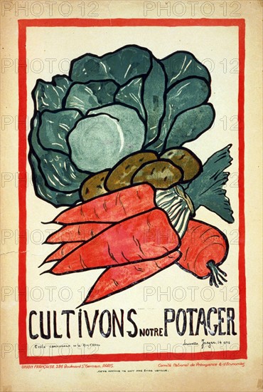 French poster during WWI