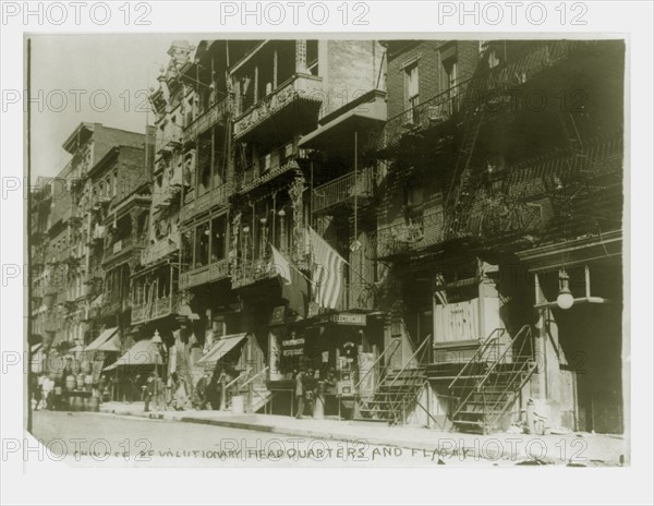 Chinese revolutionary headquarters in NYC, 1911