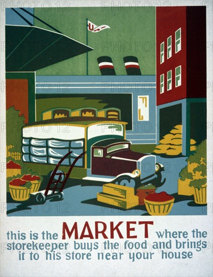 American poster, 1930s