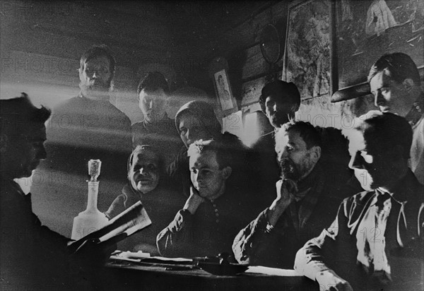 Meeting of the elected management committee in USSR