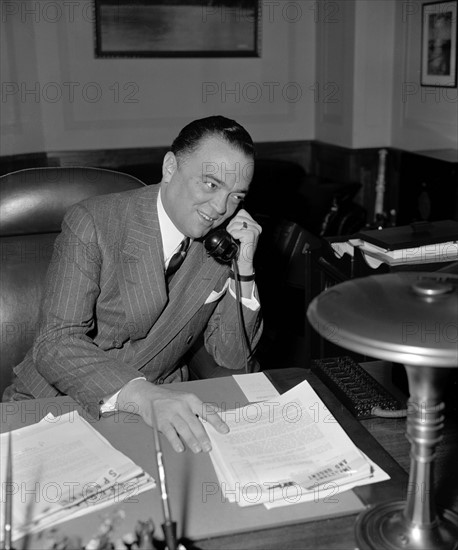 J. Edgar Hoover, 1940