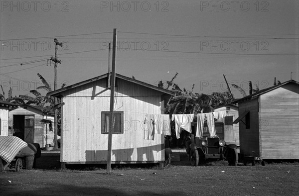 Living conditions among the migrant fruit workers, 1937