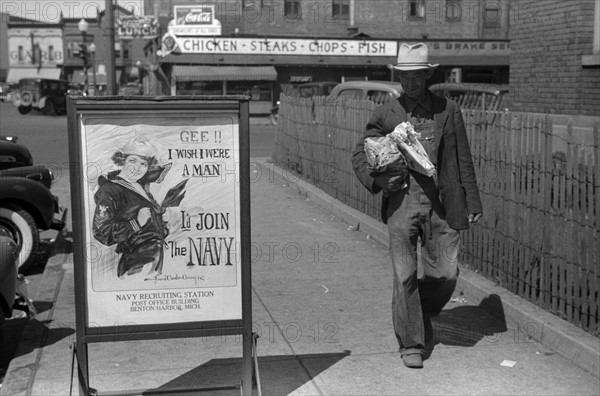 Migrant fruit worker from Arkansas, 1940