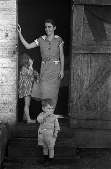 Part of migrant agricultural worker's family near Belle Glade, Florida 19370101