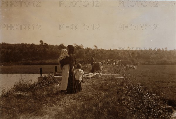 Going to work. The manager said, We have 150 workers beside the kids. 1911 Child labour in America