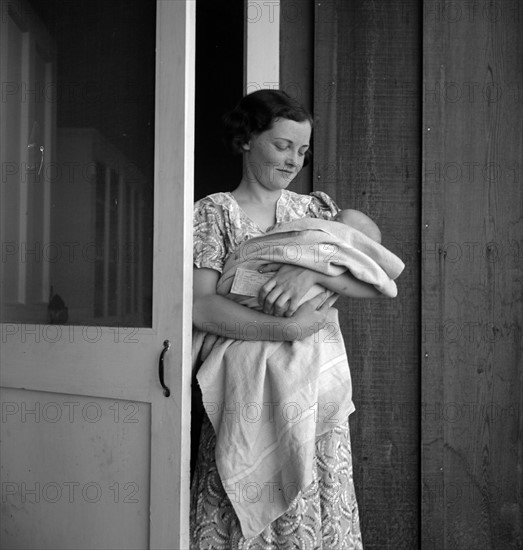 Farm Security Administration (FSA) migrant camp. Westley, California. 19380101