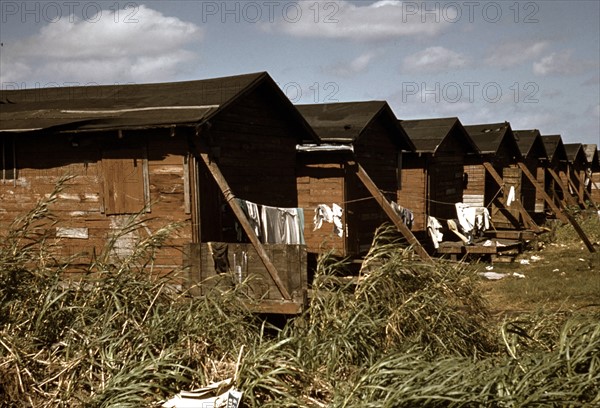 Houses still occupied by African-American migratory workers, 1941